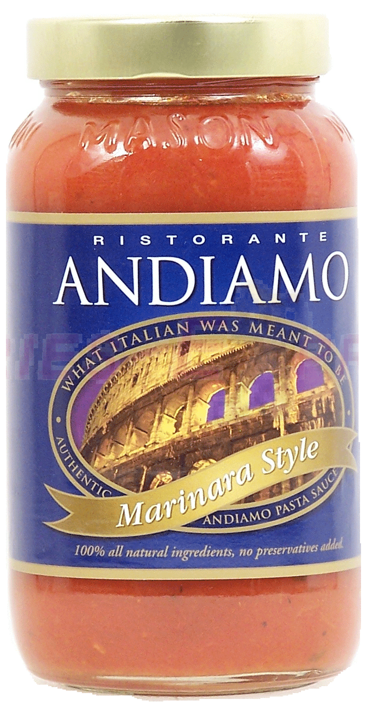 Andiamo&nbsp;&nbsp;marinara style pasta sauce Full-Size Picture